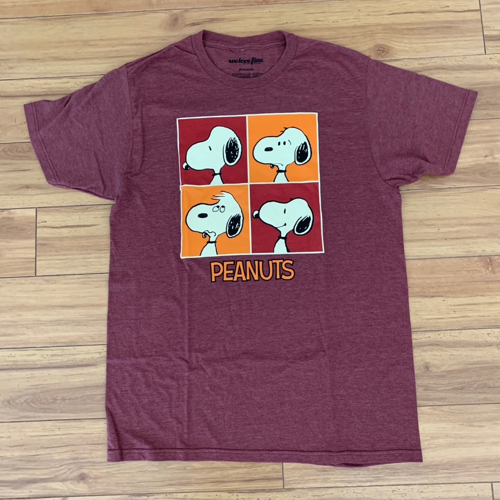 NWOT! Peanuts Men’s S/S Tee